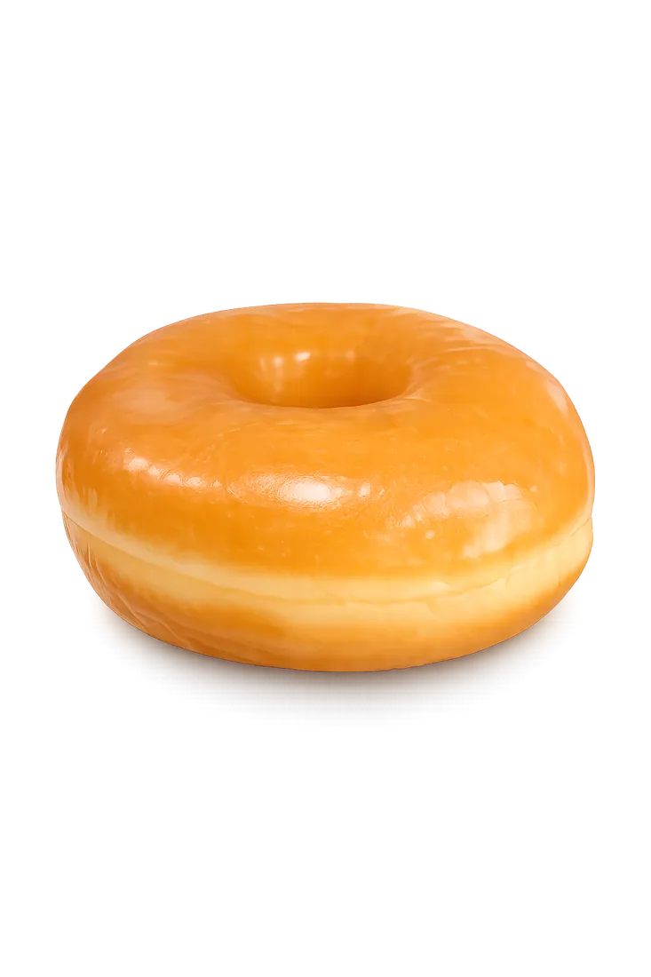 Classic glazed donut